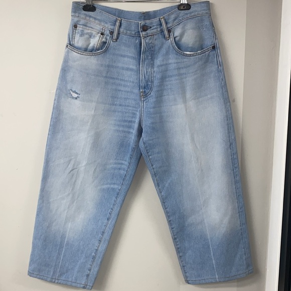 Acne Studio light wash wide leg relaxed fit baggy  HTF - Picture 11 of 16